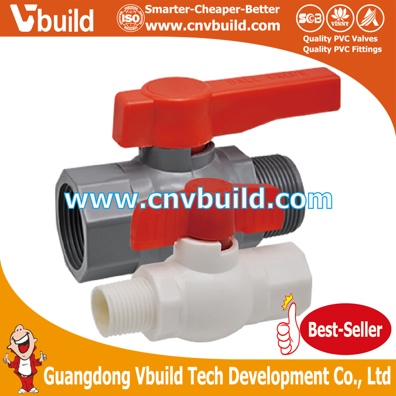 VB05：DCTAGONAL BALL VALVE (PVC)