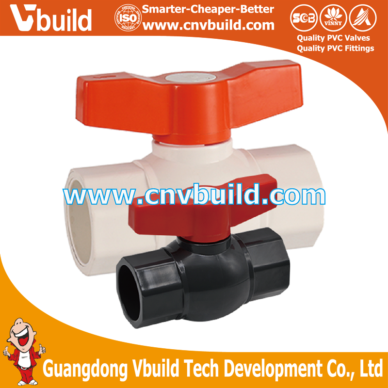 VB04：DCTAGONAL BALL VALVE (PVC)
