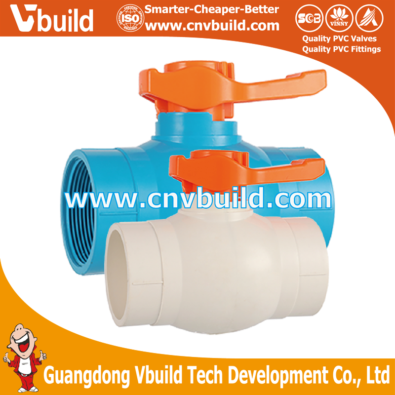 VC04：CONICAL BALL VALVE (PVC)