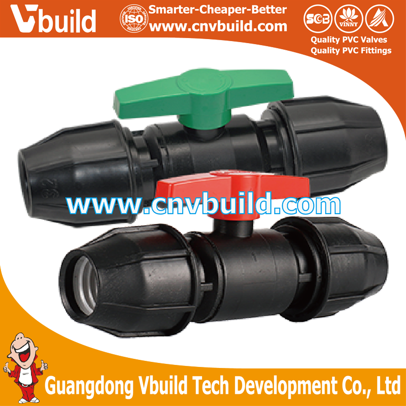 NB04-TWO PIECES BALL VALVE (PP)