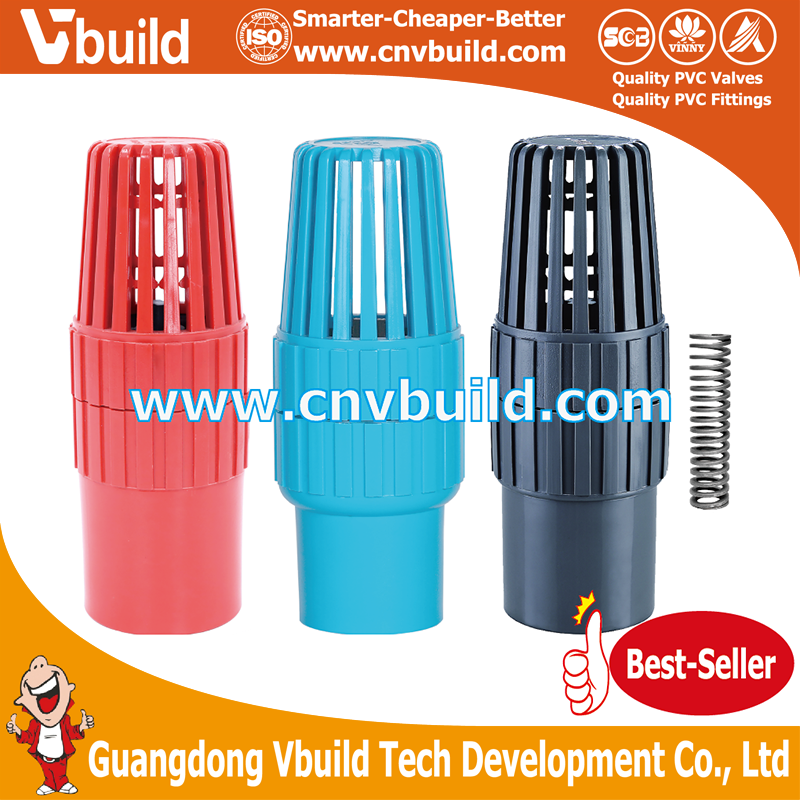 Hot:  VE01： SPRING TYPE FOOT VALVE (PVC)