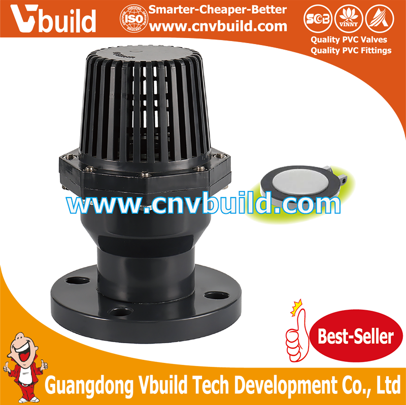 VE07：FLANGED TYPE FOOT VALVE(PVC)