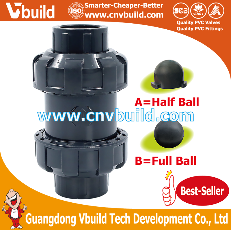 VF05：DOUBLE UNION BALL TYPE CHECK VALVE