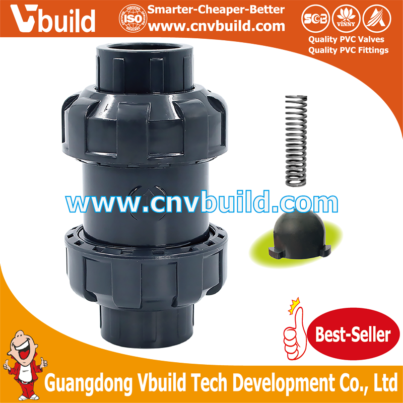 VF06：DOUBLE UNION BALL & SPRING TYPE CHECK VALVE