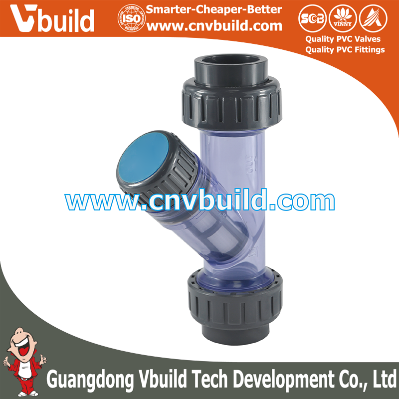 NA03: Y-STRAINER  (DIN UPVC TRANSPARENT PIPES & FITTINGS)