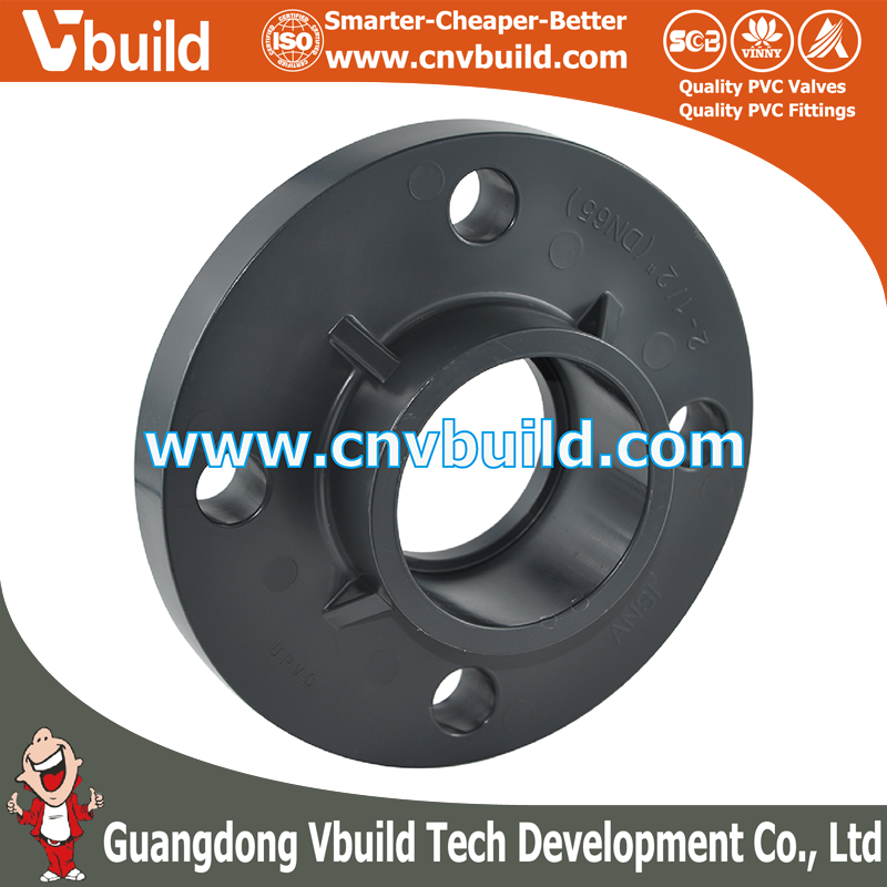 CFU21: ONE PIECE FLANGE  (ASTM SCH8O CPVC PIPES &FITTINGS)