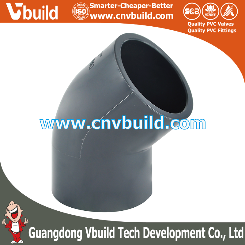 CFU04: ELBOW 45°   (ASTM SCH8O CPVC PIPES &FITTINGS)