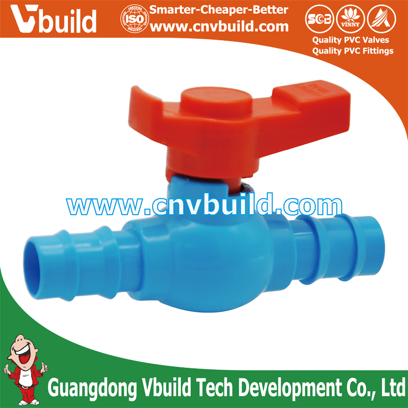 TF26： PUSH IN  BALL VALVE (PVC THAI STANDARD VALVE)