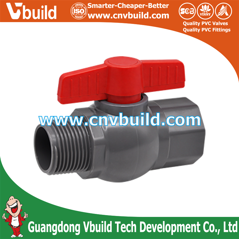 TF28： MALE & FEMALE BALL VALVE (PVC THAI STANDARD VALVE)