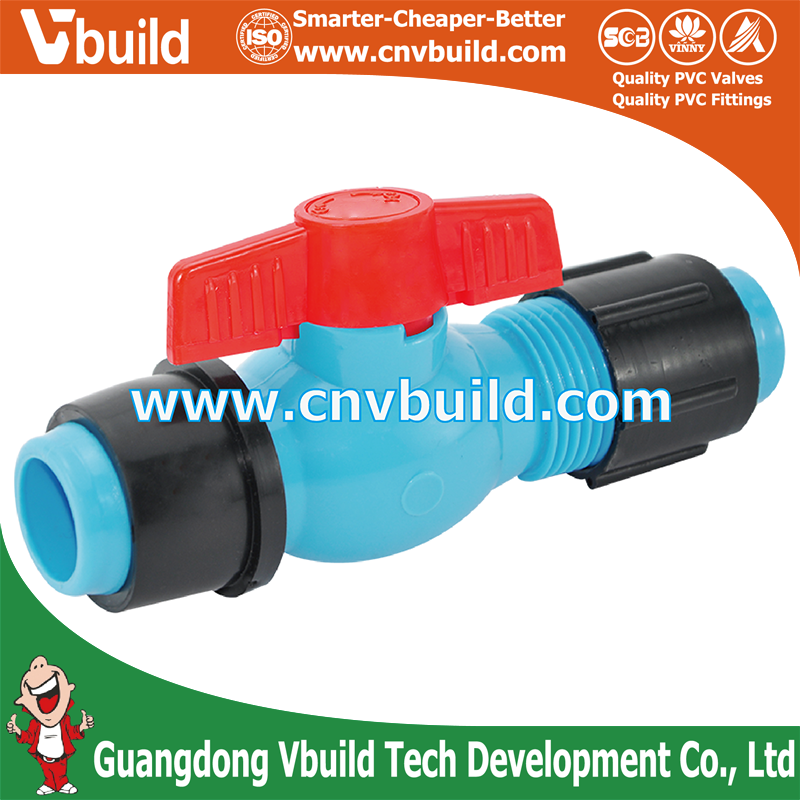 TF30： VALVE + MALE BALL VALVE (PVC THAI STANDARD VALVE)