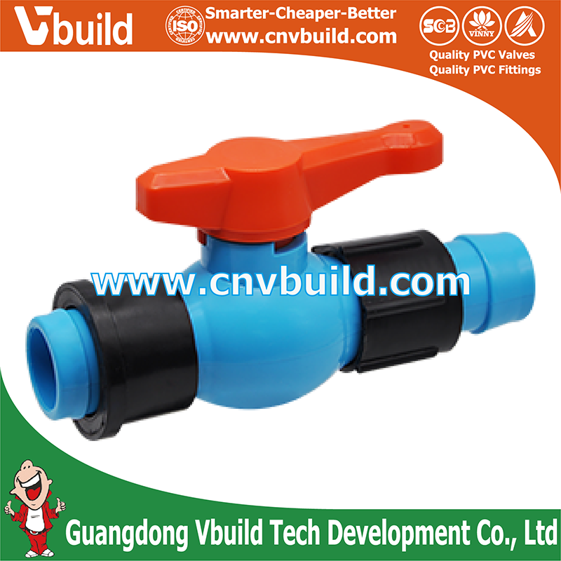 TF30： VALVE + MALE BALL VALVE (PVC THAI STANDARD VALVE)