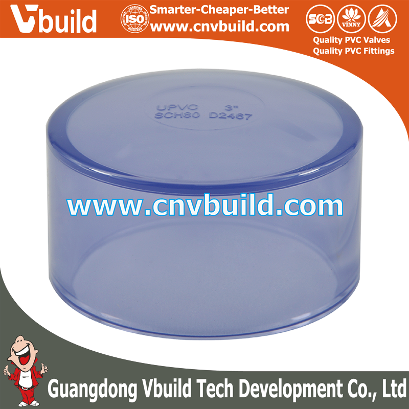 CFT05: CAP  (DIN UPVC TRANSPARENT PIPES & FITTINGS)