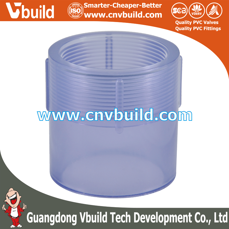 CFT08: FEMALE SOCKET  (DIN UPVC TRANSPARENT PIPES & FITTINGS)