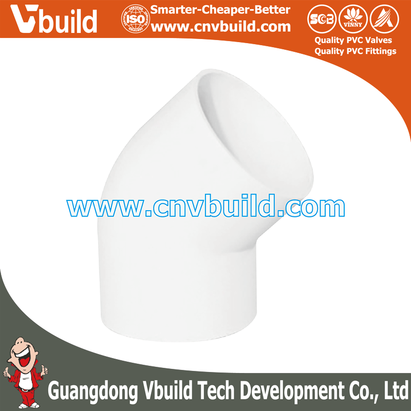 UF04: ELBOW 45° (PVC PN10 PIPES & FITTINGS)