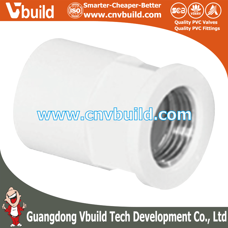 UF08: Brass Faucet Socket (PVC PN10 PIPES & FITTINGS)