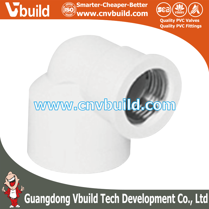 UF09: Brass Faucet Elbow 90° (PVC PN10 PIPES & FITTINGS)