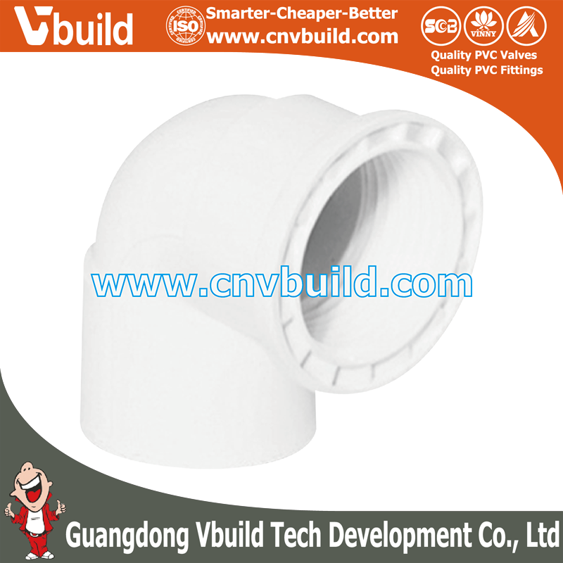 UF13: PVC Faucet Elbow 90° (PVC PN10 PIPES & FITTINGS)