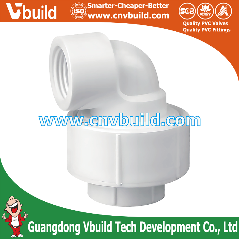 NF18: PVC Female Union Elbow 90°  (PVC BS THREAD FITTINGS)