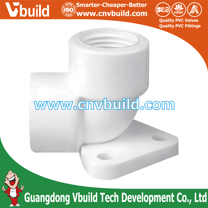 NF21: PVC  Elbow 90°  With Seat (PVC BS THREAD FITTINGS)