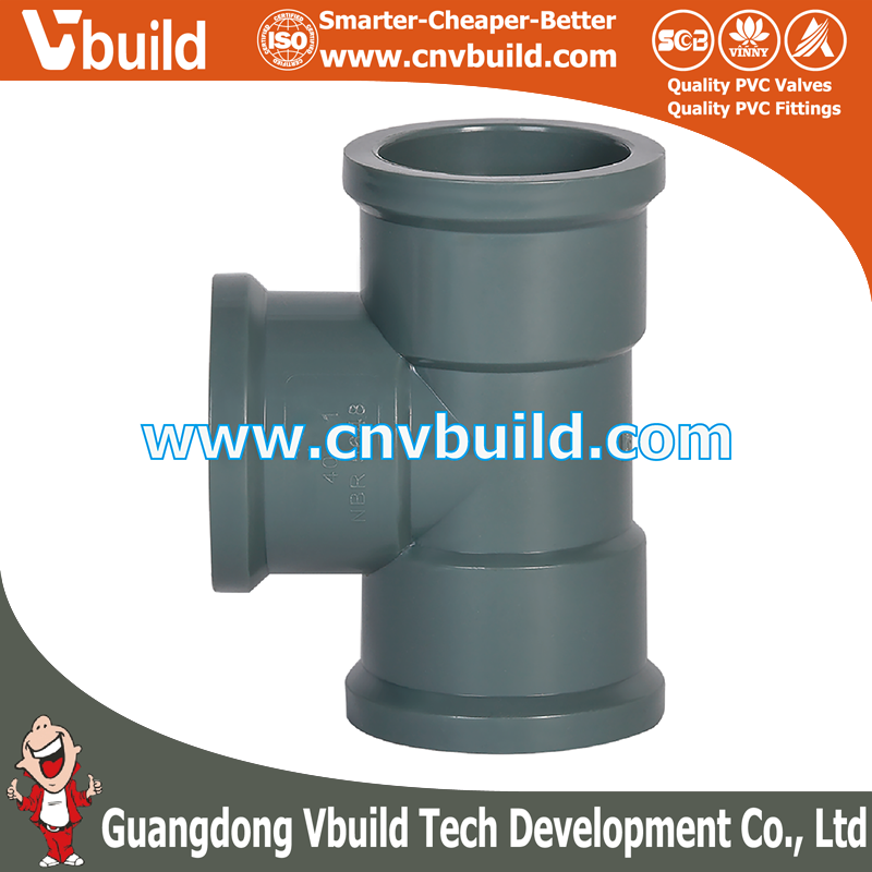 LF01： PVC TEE (NBR Pressure Fittings)