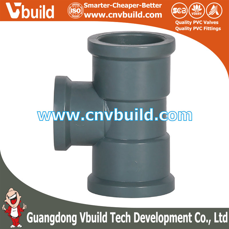 LF08： PVC Reducing TEE (NBR Pressure Fittings)