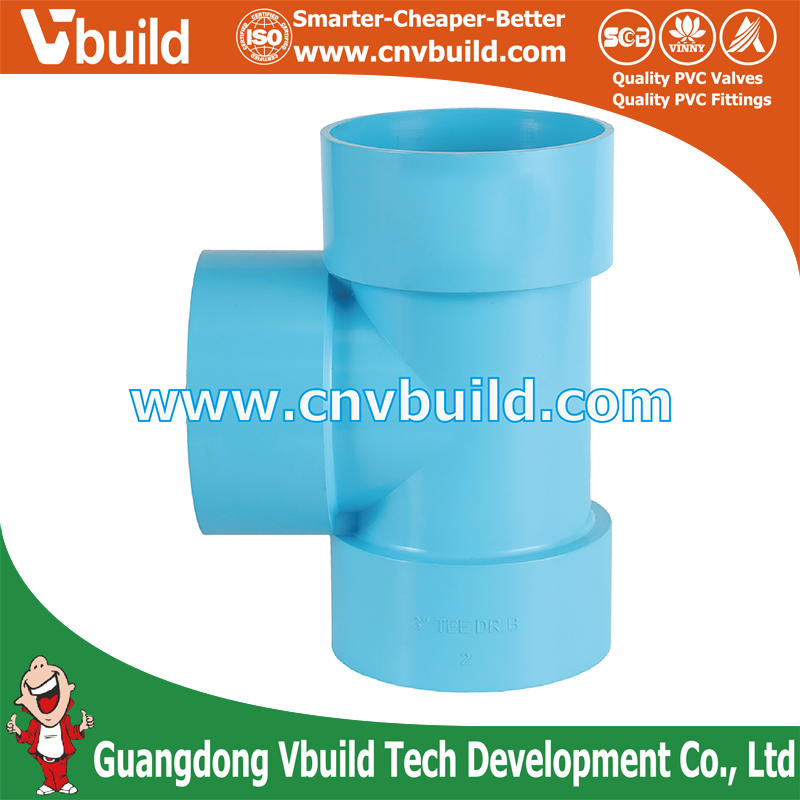 Hot ! DF03： PVC TEE -DR B  (THAI Standard Drainage Fittings)