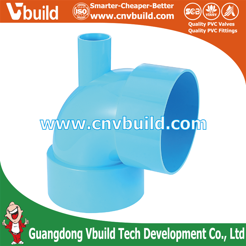 DF13：PVC Vent Tee-DR B  (THAI Standard Drainage Fittings)