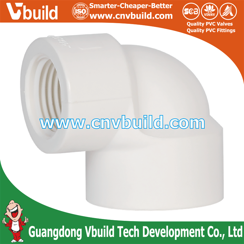 NF10: REDUCING Elbow 90° F/F  (PVC BS THREAD FITTINGS)