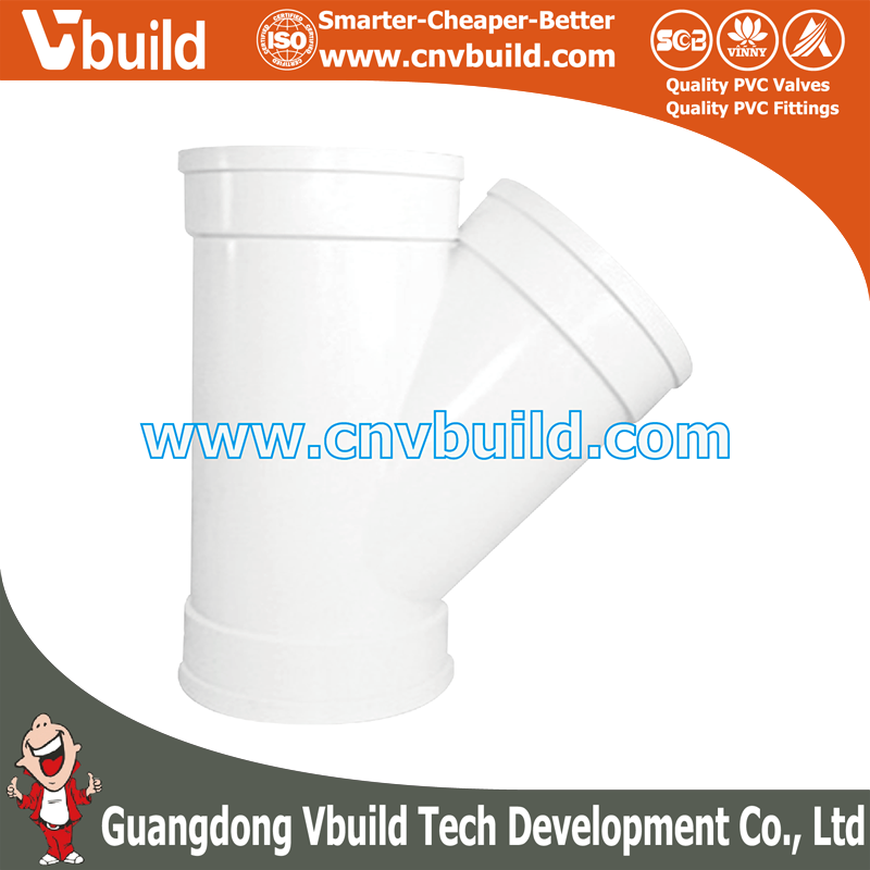 PS44：Y-DR (PVC DIN DRAINAGE FITTINGS)