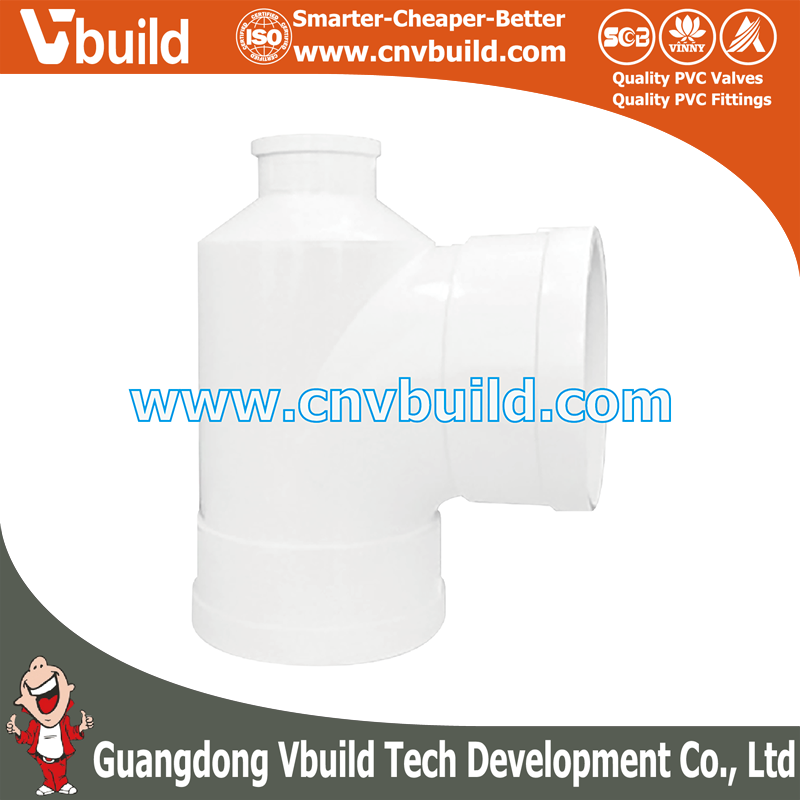 PS46：Reducing Tee II-DR (PVC DIN DRAINAGE FITTINGS)