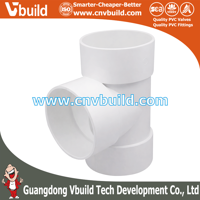 DW03：Tee-DR (PVC ASTM DWV FITTINGS)