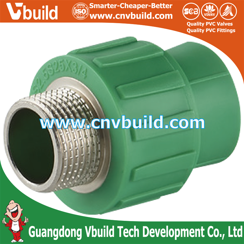 PF07: COPPER MALE COUPLING（PPR DIN PIPES & FITTINGS）