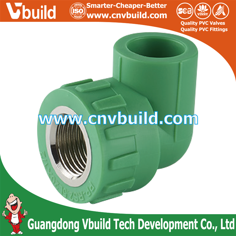 PF10: COPPER FEMALE ELBOW90°（PPR DIN PIPES & FITTINGS）