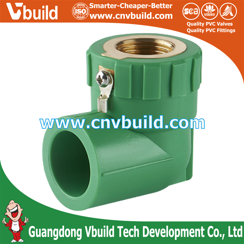 PF12: ANTI-ELECTRIC COPPER ELBOW 90°（PPR DIN PIPES & FITTINGS）
