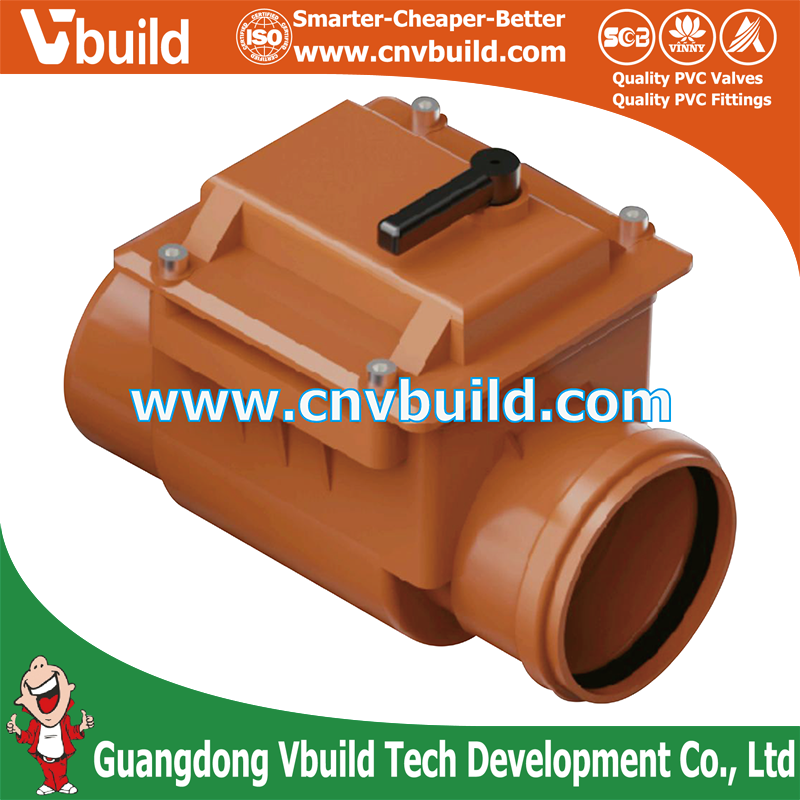 DF33：PVC DRAINAGE NON-RETURN VALVE (BS)