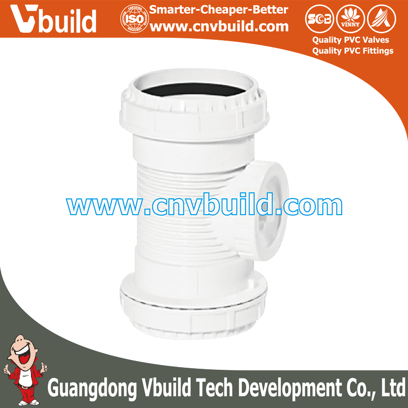 XY04：Tee-Trap（C/O）  (PVC MUTE DRAINAGE FITTINGS)