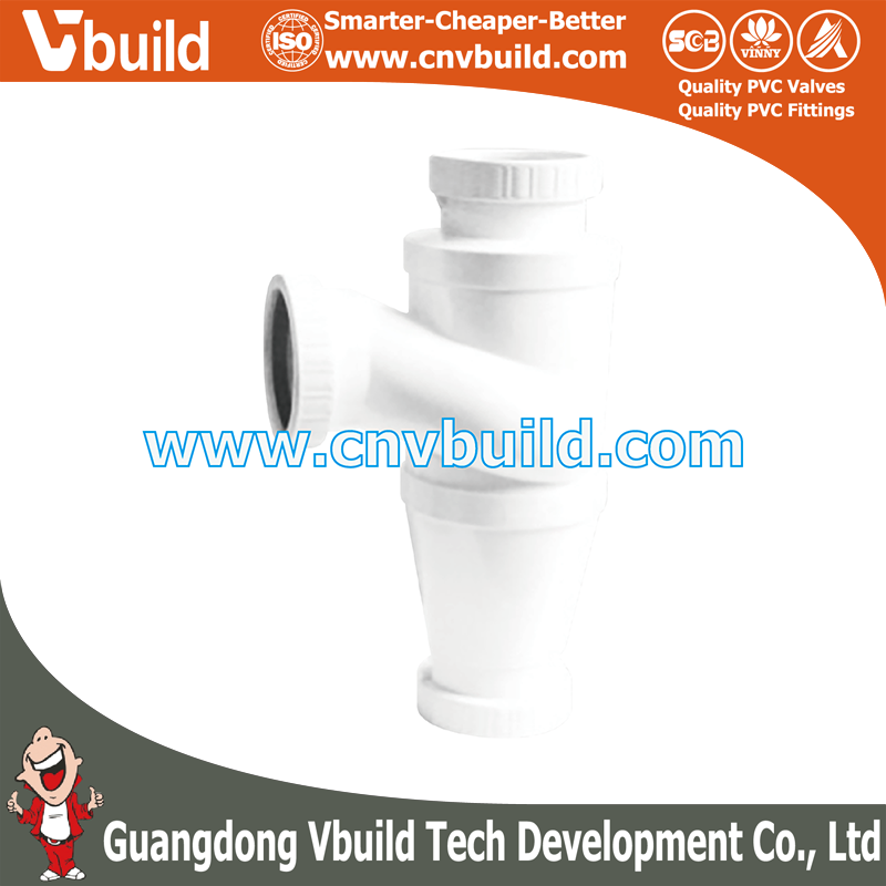 XY14：Vortex Flow -Tee Collector(PVC MUTE DRAINAGE FITTINGS)