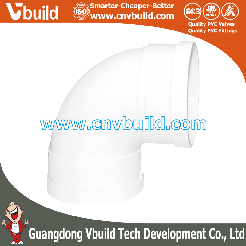 PS03：ELBOW 90°-DR (PVC DIN DRAINAGE FITTINGS)