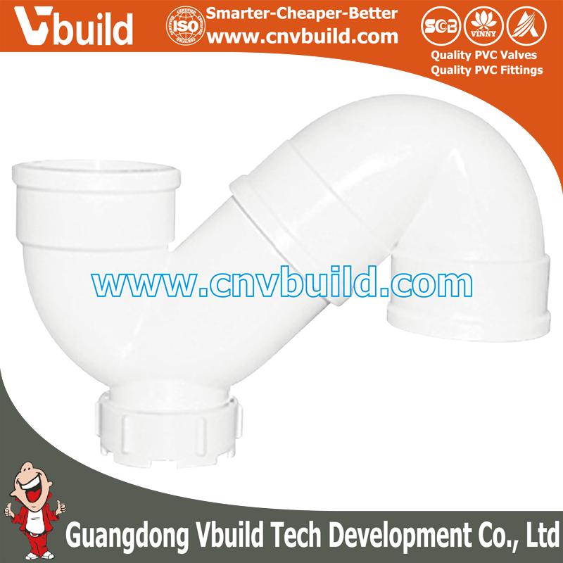 PS14：S-Trap(C/O)-DR  (PVC DIN DRAINAGE FITTINGS)