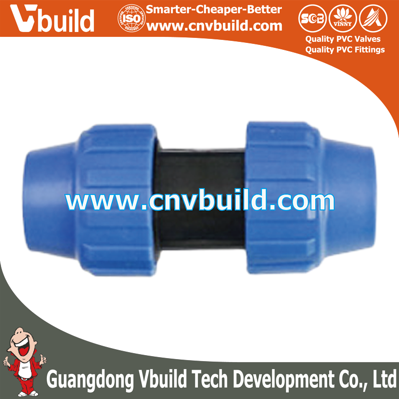 PP01: COUPLING（DIN PP COMPRESSION FITTINGS）