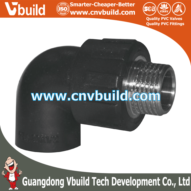 PEF11: COPPER MALE ELBOW 90°（PE DIN PIPES & FITTINGS）