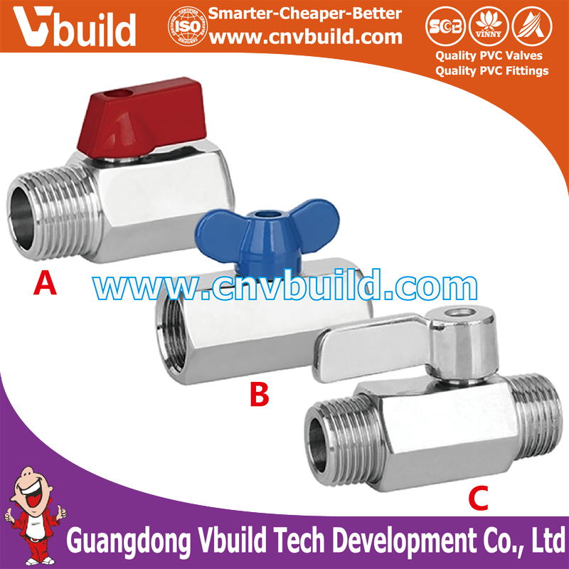 ST24: Internal / External Mini Ball Valve