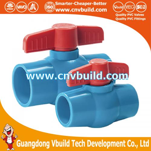 VC01：CONICAL BALL VALVE (PVC)​