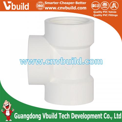 NF04: TEE F/F (PVC BS THREAD FITTINGS)