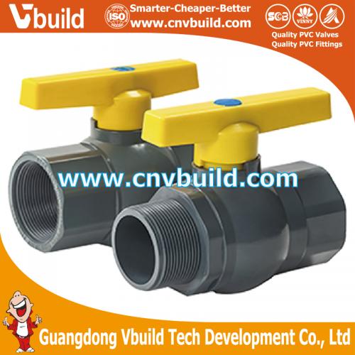 VB07：DCTAGONAL BALL VALVE (PVC)