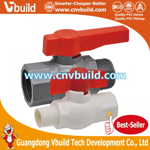 VB05：DCTAGONAL BALL VALVE (PVC)
