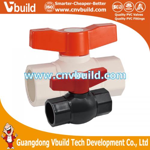 VB04：DCTAGONAL BALL VALVE (PVC)