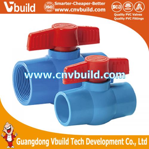 VC05：CONICAL BALL VALVE (PVC)