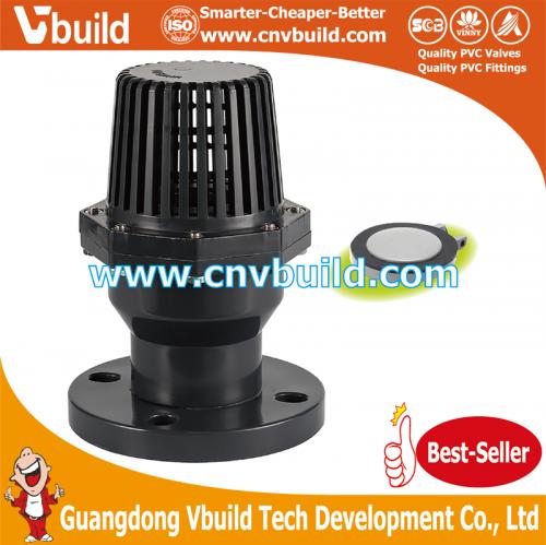 VE07：FLANGED TYPE FOOT VALVE(PVC)