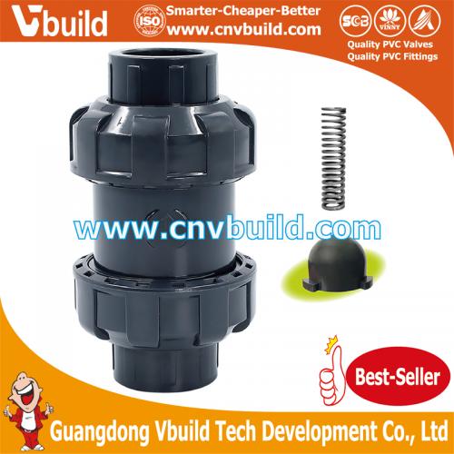 VF06：DOUBLE UNION BALL & SPRING TYPE CHECK VALVE